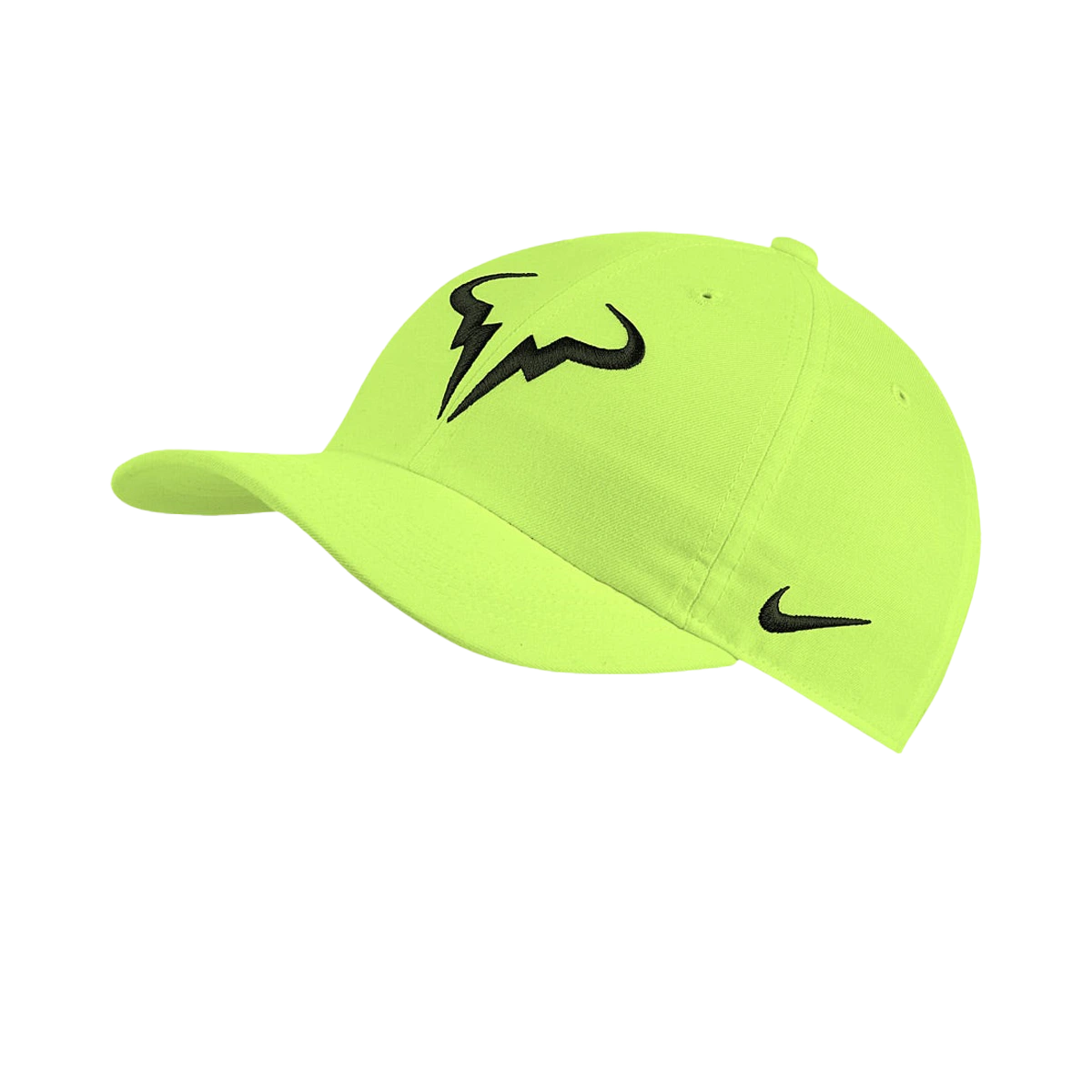 Nike AeroBill Rafa Heritage86 hat in Volt w/Black [850666-702] from the Fall 2020 tennis collection